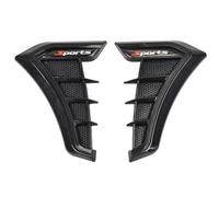 ONEMAJI 2 Piezas Rejillas de Ventilación para Kia Sportage QL 2015-2020, Entradas de Aire Laterales Embellecedor Carrocería Aletas Flujo Aire Panel Panal