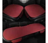 ONEMAJI 3 Piezas Fundas Protectoras Asientos Coche para Audi A5 S5 Sportback 2017-2020, Cojines Interior Delanteros Traseros Transpirables Accesorios Auto,Red