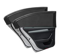 ONEMAJI 4 Pcs Mosquitero para Ford Focus IV Sedan 2018-2024 2025, Parasoles Coche Laterales Mosquitera para Ventanas Boquear Rayos Malla Transpirable