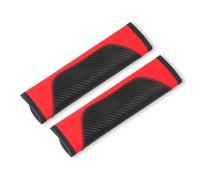 ONEMAJI 4 Piezas Almohadilla Cinturon de Seguridad de Coche para BMW G81 M3 Touring 2024 2025 2026, Protector Cinturon Coche Funda Accesorios para Adulto Niños,Red
