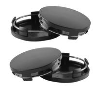 ONEMAJI 4 Piezas Embellecedor para Llantas para Hyundai i10 III 2023 2024 2025, Tapas de Rueda de Centro Coche Centro Cubrir Reemplazo,Black-OD 60mm ID 56mm