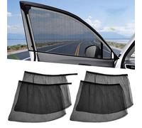 ONEMAJI 4 Piezas Parasol de Coche para Ventana Lateral para Suzuki Swift/Sport AZ/Hybrid 2017-2024 2025, Ventana Coches Trasero Sombrilla Protector Solar Coche