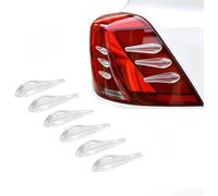 ONEMAJI 6X Alerón Faro Coche para Skoda Fabia 2024-2026 | Resina de Alta Densidad Deflector Aerodinámico Reducción de Ruido de Viento y Turbulencia Fijación Autoadhesiva Exterior