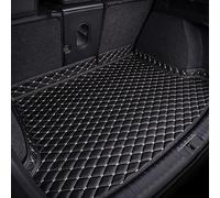 ONEMAJI Alfombrilla Maletero Coche para Lamborghini Temerario 2024-2026, Cuero Tronco Bandeja Protectora Impermeable Antideslizante Moquetas Protector Interiores Accesorios,Black White