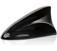 ONEMAJI Antena Aleta de Tiburón para Renault Megane E-Tech Electric 2022 2023 2024 2025 2026 Coche Techo Impermeable Amplificador de Señal FM/Am 1 Pieza,Black
