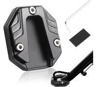 ONEMAJI Caballete Lateral de Motocicleta para Super SOCO Cux, Placa de Reemplazo para Soporte Lateral de Motocicleta,Black