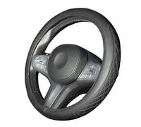 ONEMAJI Cubierta Volante Coche para VW Fox 3Door Europe 2005-2011, Protector Volante Coche Fundas de Cuero de Microfibra Funda Volante Coche Volante,B