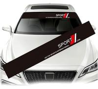 ONEMAJI Franja Parasol Coche para Citroen Jumpy SpaceTourer 2016-2023 2024, Tira Parabrisas Delantera Pegatina Parabrisas Cristales Protector Cristal Sticker Vidrio