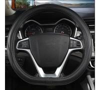 ONEMAJI Funda para Volante Coche de Automóvil para Volvo XC40 2018-2025 2026 38mm, Protector Volante Coche de Cuero Envoltura de Agarre de Dirección,Black-Type D