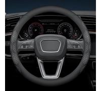 ONEMAJI Funda para Volante para Alfa Romeo Spider 916s 1994-2005, Protector de Volante en Piel Cubierta Antideslizante Cubre Volante Accesorios Interior,Type O