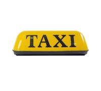 ONEMAJI Luz de Señal de Taxi para BYD F3R Hatchback 2005-2021, Magnético Uso Nocturno Luz de Señalización Taxi para Automóvil Cartel Taxi Techo Accesorio,Yellow-USB Plug