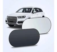 ONEMAJI Parasol Luna Trasera para Seat Leon FR Mk4 KL 2020+, Protector Solar Coche UV con Ventosas, Marco de Metal con Memoria Plegable, 98x49 cm, 1 Pieza