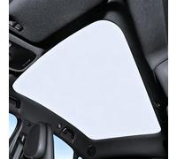ONEMAJI Parasol Techo Panorámico Coche para Smart #3 Smart 3 2024 2025 2026 Tela Cristal Hielo Aislamiento Térmico Protección UV Cubierta Ventana,White