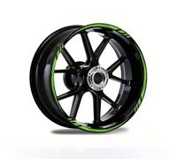 ONEMAJI Pegatinas Reflectantes para Llantas de Motocicleta para Kawasaki VN1700 Voyager (2010-2015),Tiras Adhesivas Impermeables para Borde Interior de Rueda,1 Juego,Green