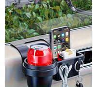 ONEMAJI Portavasos para Puerta Coche para Ford Ranger 2019-2022
