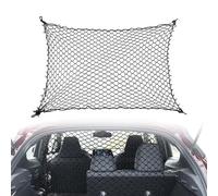 ONEMAJI Red de Seguridad para Perros Coche para Citroen C5 X 2021 2022 2023 2024 2025- Barrera de Separación Ajustable para Maletero en Malla Elástica