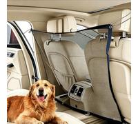 ONEMAJI Red Divisoria de Perros para Coche para BMW IX 2021 2022 2023 2024 2025 2026 Barrera de Seguridad para Mascotas de Malla Transpirable con 4 Ganchos y Ojales 1 Pieza