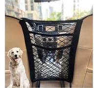 ONEMAJI Red Separadora de Coche para Volvo XC40 5-Doors 2018- Barrera Elástica de 3 Capas Organizador de Asientos Delanteros Seguridad para Mascotas y Niños