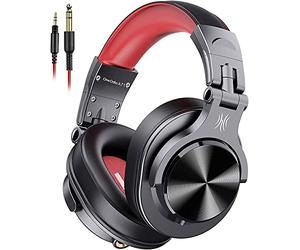 OneOdio Auriculares A71 con Cable, Auriculares de Estudio con SharePort, grabación y Mezcla de Monitor Profesional, Auriculares Plegables con Sonido estéreo para Teclado de batería eléctrica,