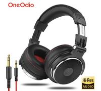 Oneodio auriculares con cable, Pro 10/30/50 Profesional DJ cascos Con microfono, Estéreo de Mezcla y Monitor de Estudio, Auriculares de alta resolución HiFi Over Ear, para PC AMP Teléfono Piano Pro-10