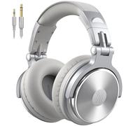 OneOdio Pro 10 Auriculares con Cable Hi-Res para Estudio DJ | Drivers de 50 mm, cables 3,5/6,35 mm extraíbles, micrófono integrado, almohadillas suaves y SharePort para grabación y mezcla
