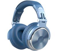 OneOdio Pro10 Auriculares DJ con Cable, Estéreo de Mezcla y Monitor de Estudio, 50mm Controladores, 3.5 y 6.35mm Conector de Audio para PC AMP Grabación de Teléfono Piano Guitarra,Azul Celesteo