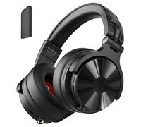 OneOdio Studio MAX 1 Auriculares DJ Inalámbricos, 120H Autonomía, Audio Hi-Res/LDAC, 20ms Baja Latencia, Conexión Dongle/Bluetooth 5.3/3,5 mm/6,35 mm para Monitores, Guitarra, Teclado y Podcast