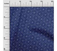 oneOone Popeln de algodn Tela floral artstica Sashiko impresin decoracin impresa tela bty 56 pulgadas de ancho