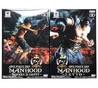 ONEPIECE DXF MANHOOD-MONKEY.D.LUFFY / MANHOOD-ZETTO all set of 2 by Banpresto
