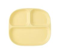 OnePine Platos de Cerámica con 3 Compartimentos, Cuadrado Plato de Control de Porciones, Platos Divididos de Cerámica Adultos Dieta para Hogares, Hoteles y Restaurantes