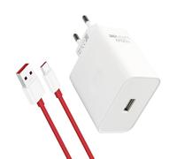 OnePlu Supervooc Adaptador Corriente 100W y Cable USB C 1m, 100W Cargador Rápido para OnePls 13 12 12R 11 11R 10T OnePls Ace 3 2 5 Pad Pro Reno12 Pro/12FS/11 F/Find X8 X7 X5 A80
