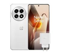 OnePlus 13 5G Smartphone 16GB+512GB, Pantalla QHD de 6,82" y 120 Hz, Snapdragon 8 Elite, Batería de 6000 mAh, Cámara Trasera Triple de 50 MP + OIS + 3X, con Cargador de 100W, Amanecer Ártico