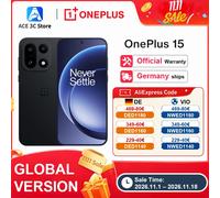 OnePlus 15 5G, smartphone versión para EE. UU., 12+256, 16+512, Snapdragon 8 Elite Gen 5, pantalla de 165 Hz, 7300 mAh, 80 W, eSIM, NFC, negro Infinite Black