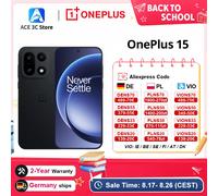 OnePlus 15 16+512GB 6.78" 5G Smartphone Black Infinito DS EU NUEVO