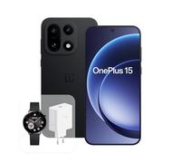 OnePlus 15 AI 5G Smartphone, 12GB RAM 256GB ROM, Batería 7300mAh, Watch 3 43mm y Cargador rápido 120W SUPERVOOC