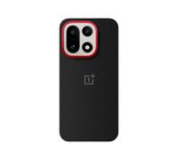 OnePlus 15 Carcasa de Fibra de Aramida Magnética | Negra | Ultradelgada 1.3mm | Imán Fuerte | Protección contra Rayones y Caídas