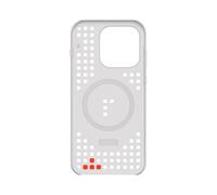 OnePlus 15 - Carcasa magnética con diseño Perforado con Cubos Personalizables, imán N52, Absorbente de Golpes, Color Gris