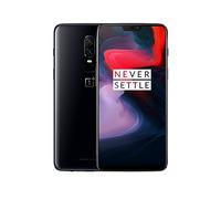 OnePlus 6 Smartphone desbloqueado 4G , Pantalla 6,28 " - 6 Go RAM - 64 Go stockage - Double SIM - Android, Mirror Black , Auriculares no incluidos