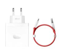 OnePlus Charger SUPERVOOC 100W One Port Cargador de Carga Rápida USB-C con Cable Blanco