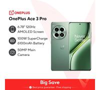 OnePlus ACE 3 Pro desbloqueado ROM Global Snapdragon 8 Gen 3 6,78 ”120Hz pantalla Sony50MP Cámara principal 6100mAh batería 100W SUPERVOOC Green