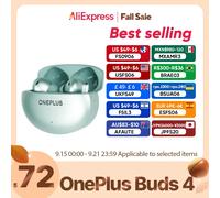 OnePlus Buds 4 auriculares inalámbricos de largo alcance IP55 impermeable AI llamada reducción de ruido auriculares portátiles 5,4 para OnePlus 13 13T GLGN add Case