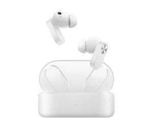 OnePlus Nord Buds 2 - Auriculares inalámbricos con duración de la batería de hasta 36 Horas, Cancelación Activa del Ruido de hasta 25 dB y Algoritmo de Mejora de Graves BassWave™ - Lightning White