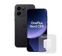 OnePlus Nord CE6 AI Smartphone, Snapdragon 7s Gen 4, Batería 7500mAh, 6.78" Pantalla 144Hz 1.5K AMOLED, Cámara 50MP OIS, Vídeo 4K, Cargador 80W SUPERVOOC, IP68/69K, 32MP Selfie, Negro