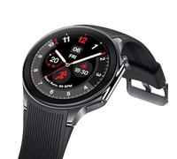 OnePlus Watch 2 con Wear OS4, chipset Snapdragon W5, hasta 100 horas de duración de la batería, pantalla AMOLED de 1.43, construcción de acero inoxidable y cristal de zafiro, GPS de doble frecuencia,
