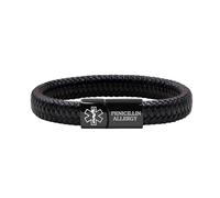 Oneress Pulsera Para alergia a la penicilina, pulsera de salud personalizada para hombres, mujeres y personas mayores, identificación de emergencia YA5551