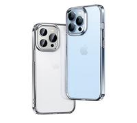 ONES Funda iPhone 13 Pro MAX Mate Translúcida Dura · Militar Protectora Antigolpes Airbag Hard PC+Suave Silicona『Antihuellas』·[Protección Pantalla＆Lente][Antideslizante]·Carcasa Frosted Delgado Lujo