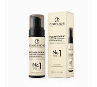 ONESIDE No.1 Foam Wax 150 ml - Cera de espuma para hombre, volumen y rizos | Mousse Creamy con sujeción flexible y acabado natural; para volumen, rizos y ondas; limón, bergamota, abedul.