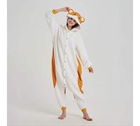 Onesie Animal Kigurumis Mouse Pijama Divertido Mono Lindo Adulto Invierno Mono Polar Traje de Dibujos Animados Traje L hámster