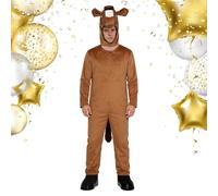 Onesie para cosplay | Ropa transpirable y cómoda,Disfraces de animales de granja para adultos | Carnaval adecuado, Halloween, Mascarada, Cosplay, Marido, Novia, Esposa, Amigo, Hermana, Do