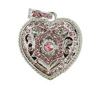 OneSquareCore 16GB Heart Shape USB Flash Drive USB Memory Stick Pulgar Unidades de Disco de USB 2.0 Flash Pen Drive Fecha de Almacenamiento Disco Zip Drive USB Stick USB Drive (Pink)